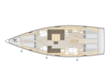 Noleggio barche Zaravecchia (Biograd) economico Hanse 458