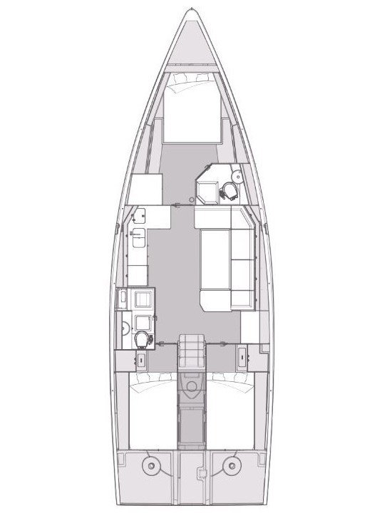 Noleggio Barca a vela Elan con patente nautica