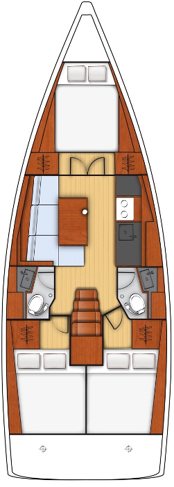 Noleggio barche Bénéteau Oceanis 38.1 a Zaravecchia (Biograd) su Samboat