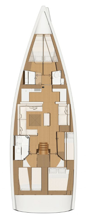 Noleggio Barca a vela Dufour con patente nautica
