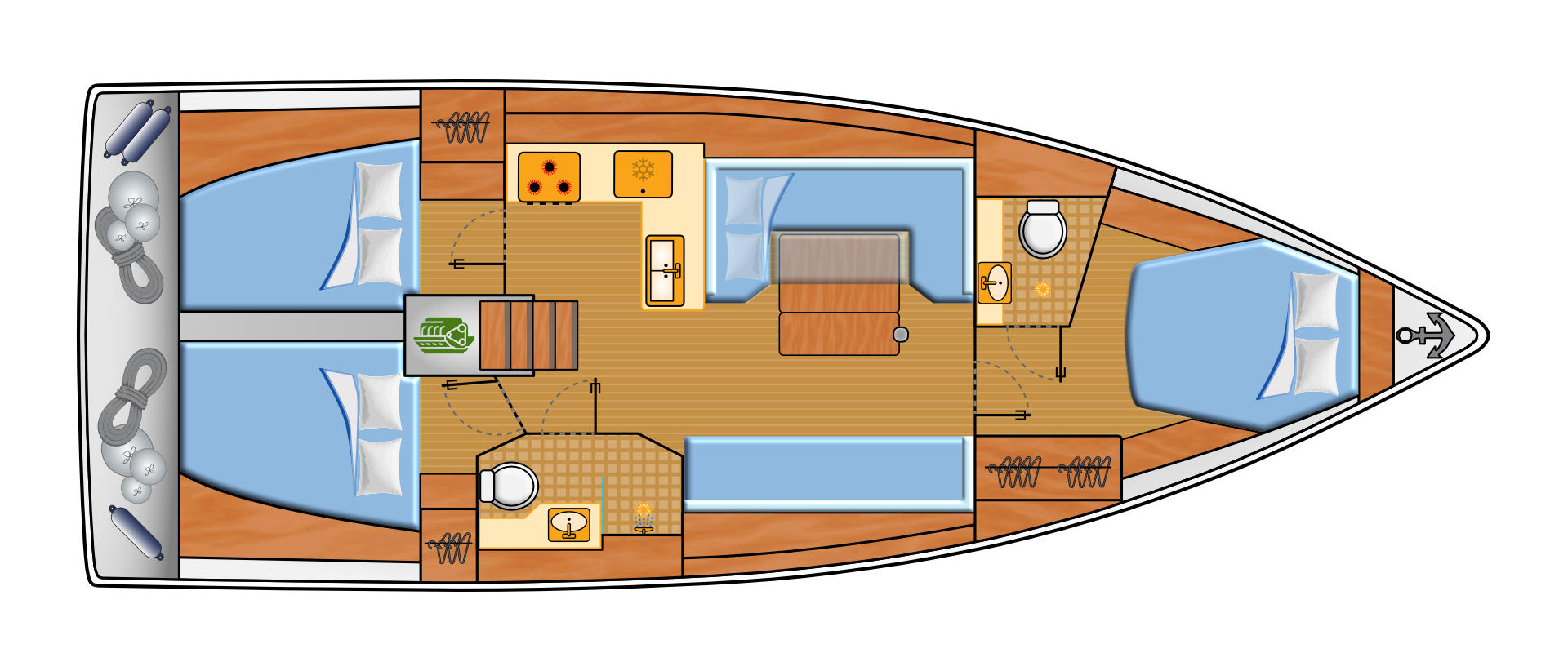 Noleggiare una Hanse Hanse 410 a Pola