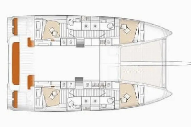 Noleggio Catamarano Excess con patente nautica