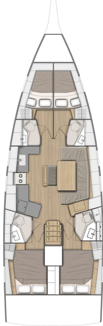 Noleggio barche Trogir economico Oceanis 46.1