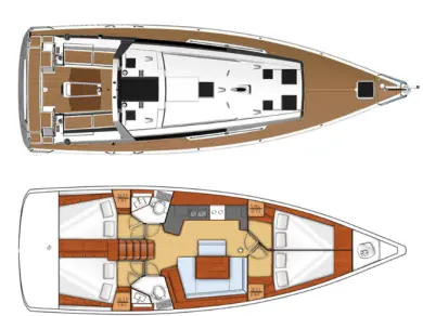 Noleggio barche Lefkáda economico Oceanis 45