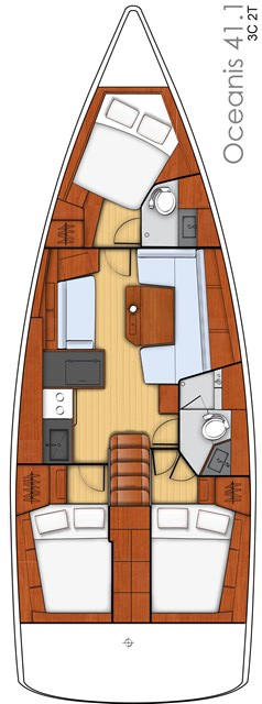 Noleggio Barca a vela a Álimos – Bénéteau Oceanis 41.1