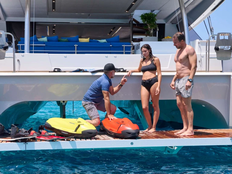 Noleggio Yacht di lusso Fountaine Pajot con patente nautica