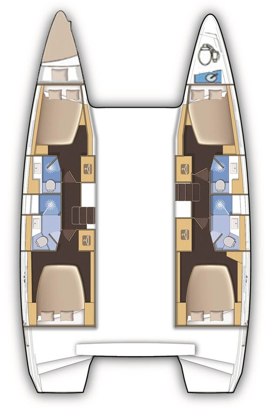 Noleggio Catamarano con o senza skipper Lagoon a Lefkáda