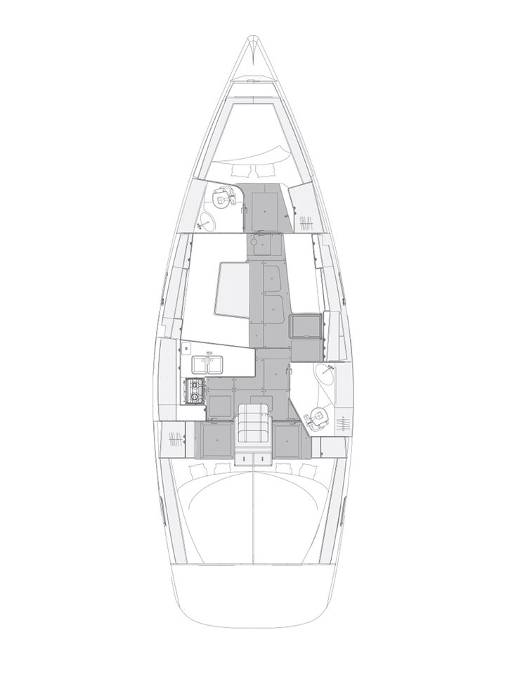 Elan Impression 40.1 da affittare a  Sebenico