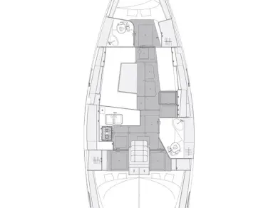 Elan Impression 40.1 da affittare a  Sebenico