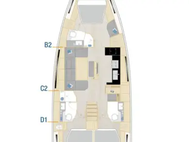 Hanse Hanse 460 da affittare a  Seget Donji