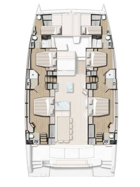 Noleggio a Fethiye – Bali Bali 5.4 - 6 cab. su SamBoat
