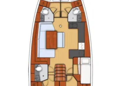 Noleggio barche Fethiye economico Oceanis 48