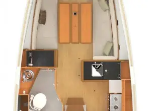 Noleggio Barca a vela Jeanneau con patente nautica