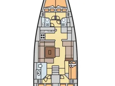 Noleggio Barca a vela Dufour con patente nautica