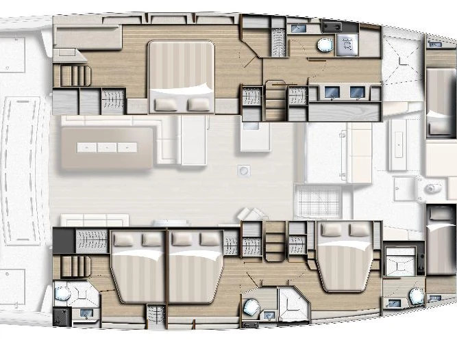 Noleggio Catamarano a Port Cogolin – 15 Bali 5.4