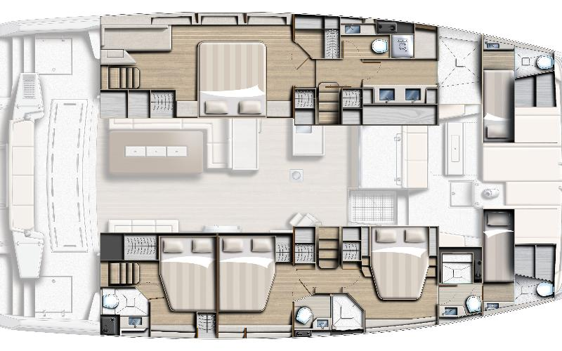 Noleggio Catamarano a Port Cogolin – 15 Bali 5.4