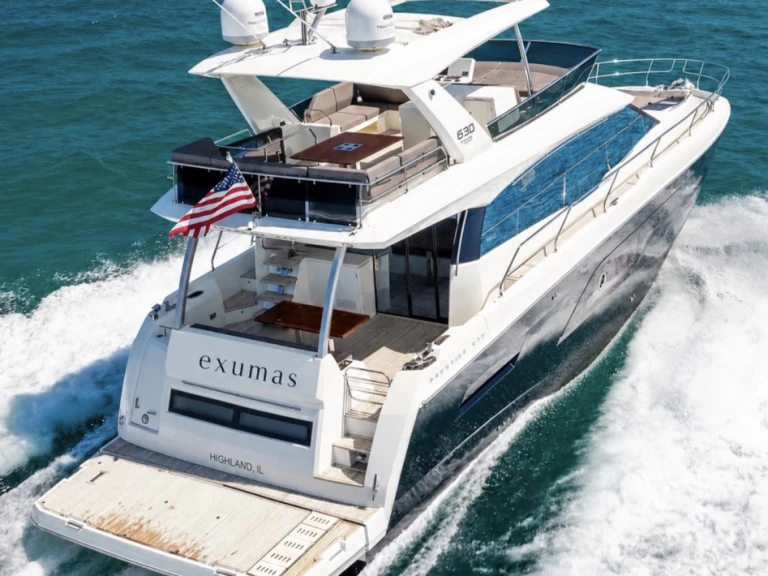 Prestige 630 Flybridge da affittare a  Miami Beach