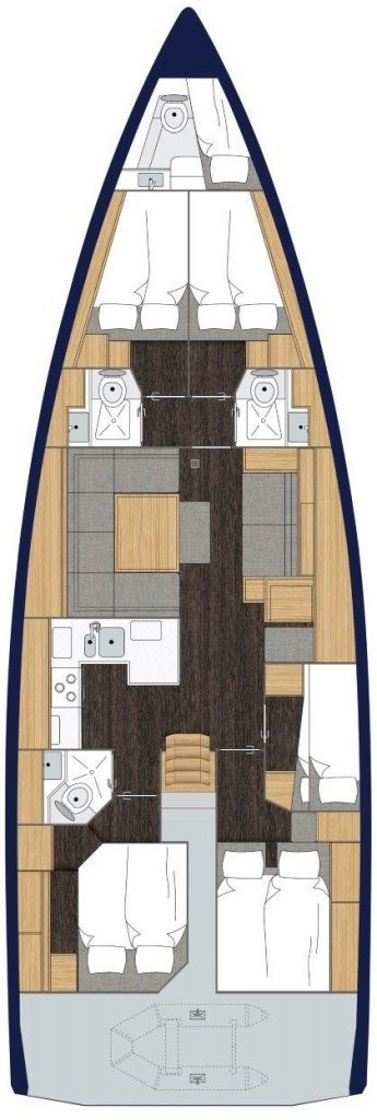 Noleggio Barca a vela Bavaria con patente nautica