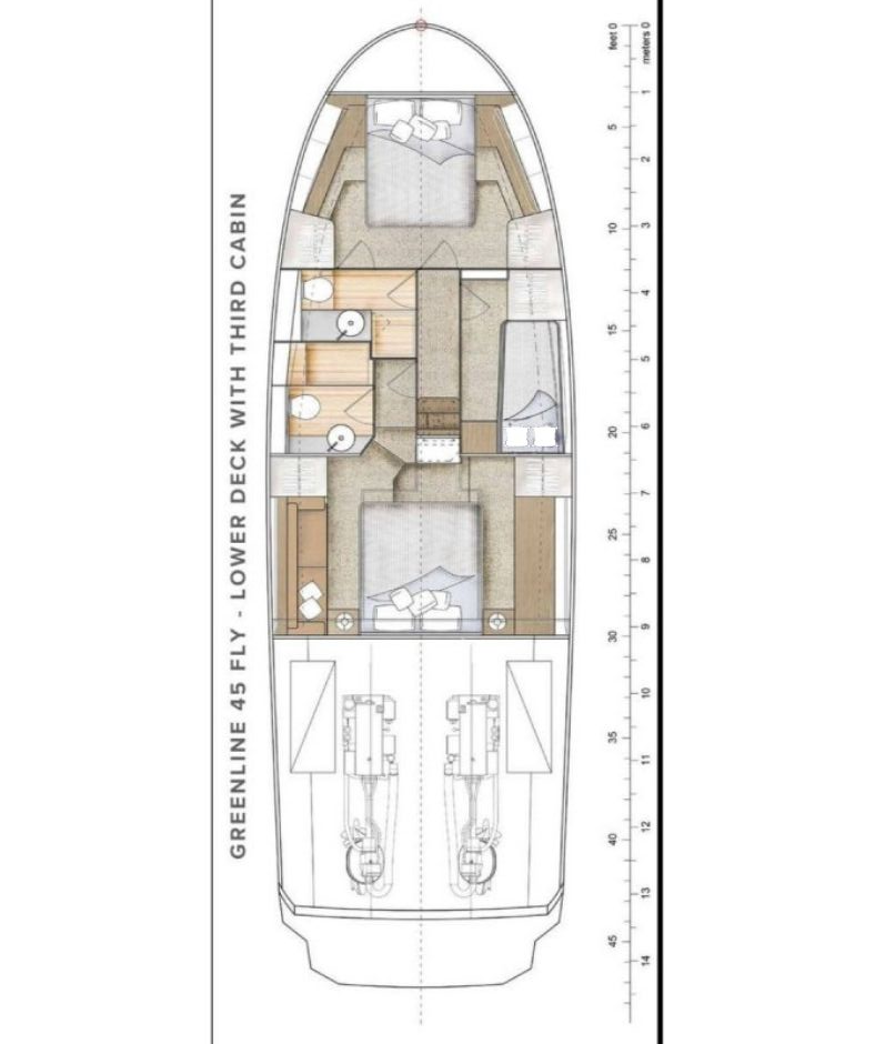 Noleggio barche Greenline Yachts Greenline 45 Fly a Zaravecchia (Biograd) su Samboat