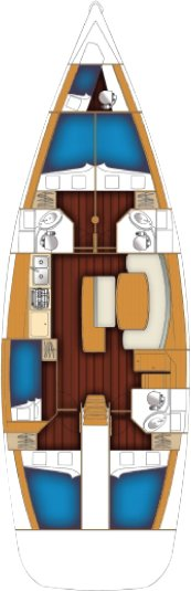 Noleggio Barca a vela Bénéteau con patente nautica