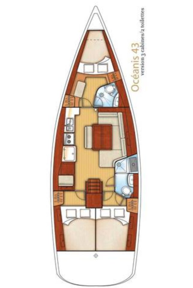 Noleggiare una Bénéteau Oceanis 43 a Adaköy