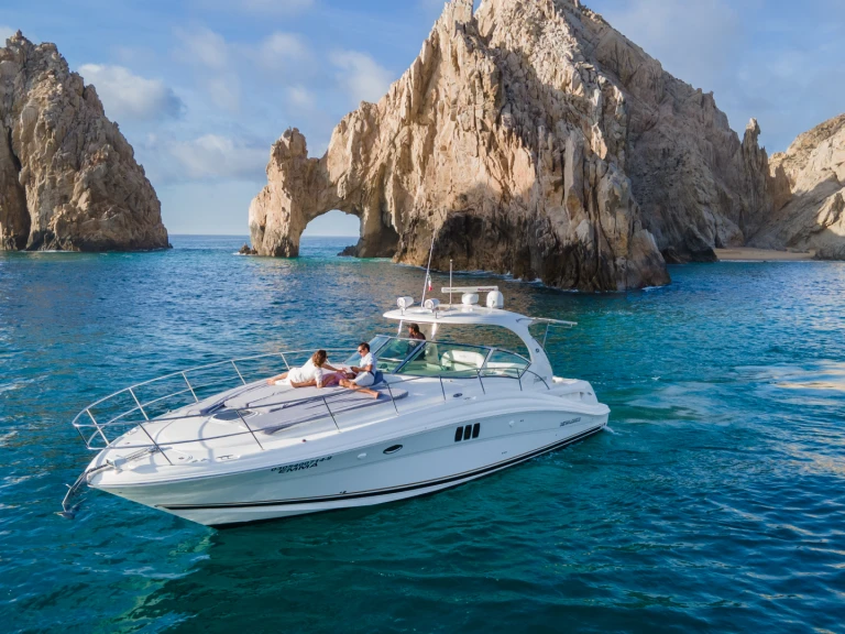 Noleggio barche Cabo San Lucas economico Sea Ray 450 Sundancer