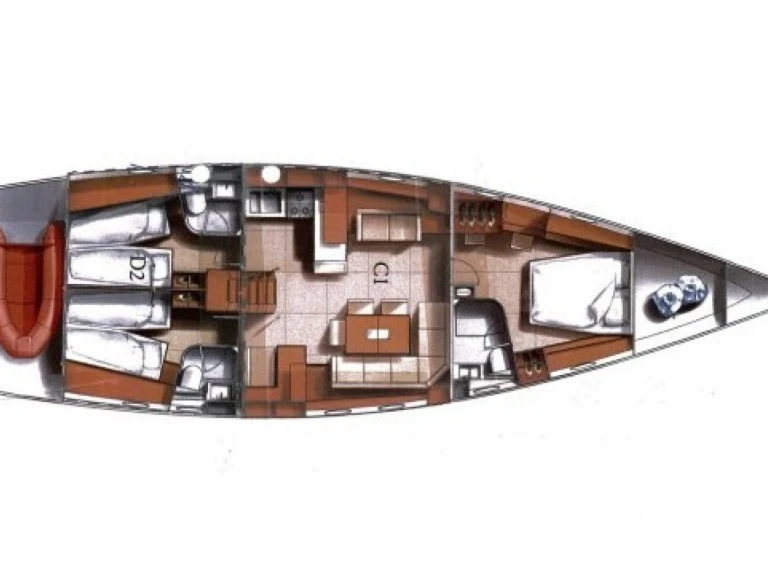 Noleggio Barca a vela a Cherso – Hanse Hanse 531 E