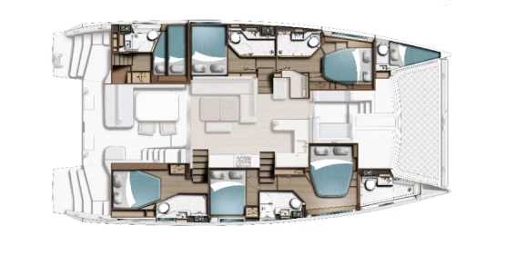 Leopard Catamarans / Robertson & Caine Leopard 52 da affittare a  Furnari