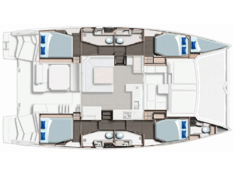 Noleggio barche Leopard Leopard 45 a Eden Island su Samboat