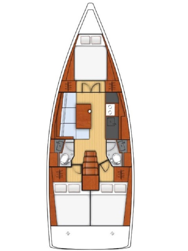 Bénéteau Oceanis 38.1 da affittare a  Spalato