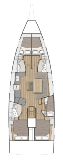 Noleggio barche Bénéteau Oceanis 46.1 a Álimos su Samboat