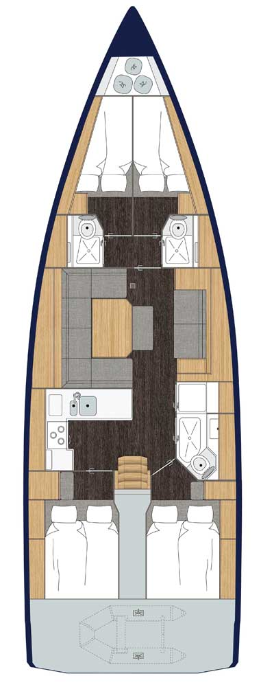 Noleggio a Gouviá – Bavaria Bavaria C45 su SamBoat