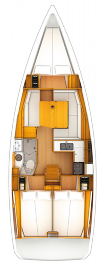 Noleggio Barca a vela a Gouviá – Jeanneau Sun Odyssey 389