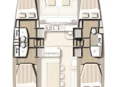Noleggio Catamarano Bali con patente nautica