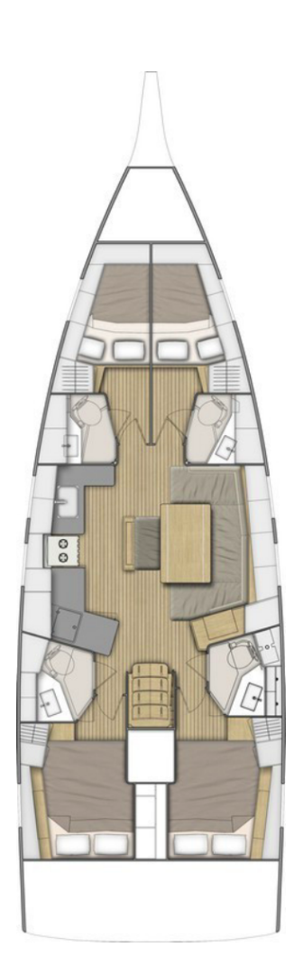 Noleggio Barca a vela a Álimos – Bénéteau Oceanis 46.1