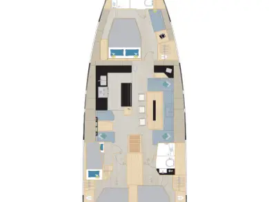 Noleggio Barca a vela a Castelli – Hanse Hanse 590