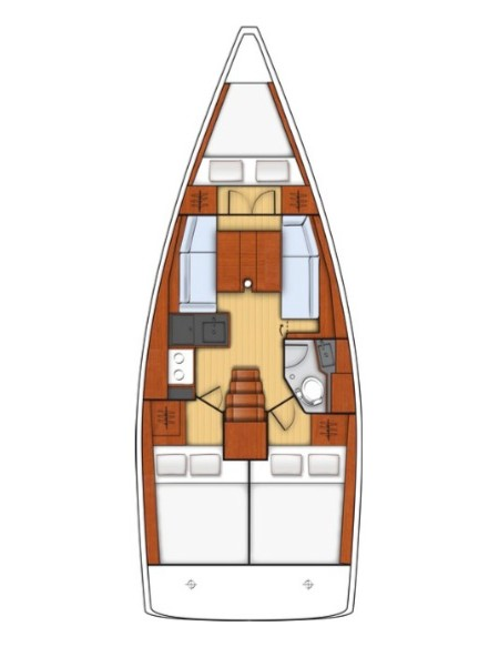 Noleggio barche Bénéteau Oceanis 35.1 a Zaravecchia (Biograd) su Samboat