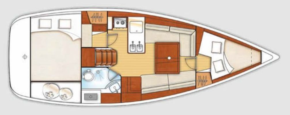 Noleggiare una Bénéteau Oceanis 31 a Palermo