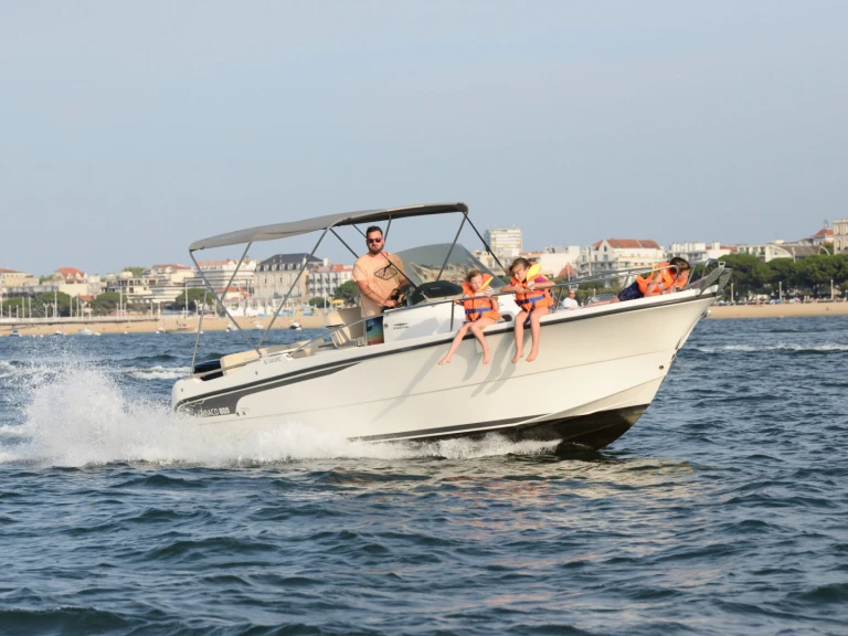 Noleggio Barca a motore con o senza skipper Ocqueteau a Arcachon