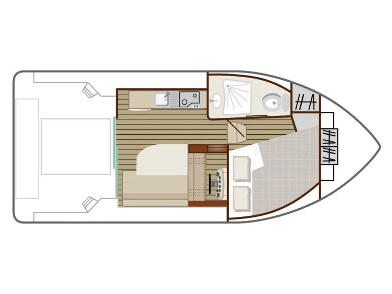 Noleggio Barca a motore Nicols Yacht con patente nautica