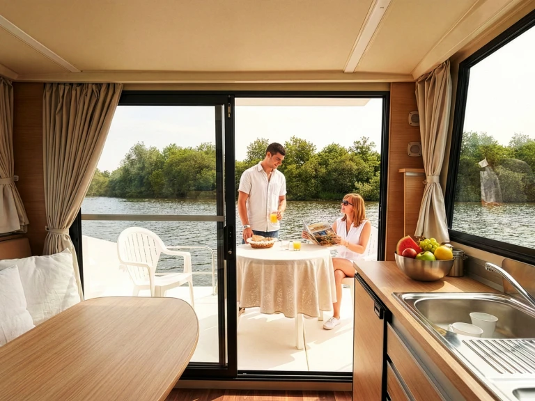 Nicols Yacht Nicols Sedan Primo da affittare a  Bellegarde