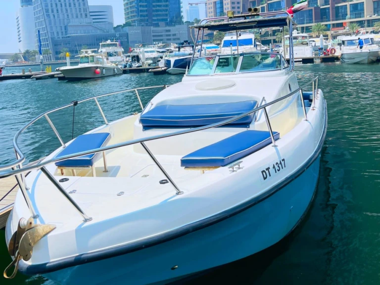 Barca a motore a noleggio a Dubai Marina al miglior prezzo
