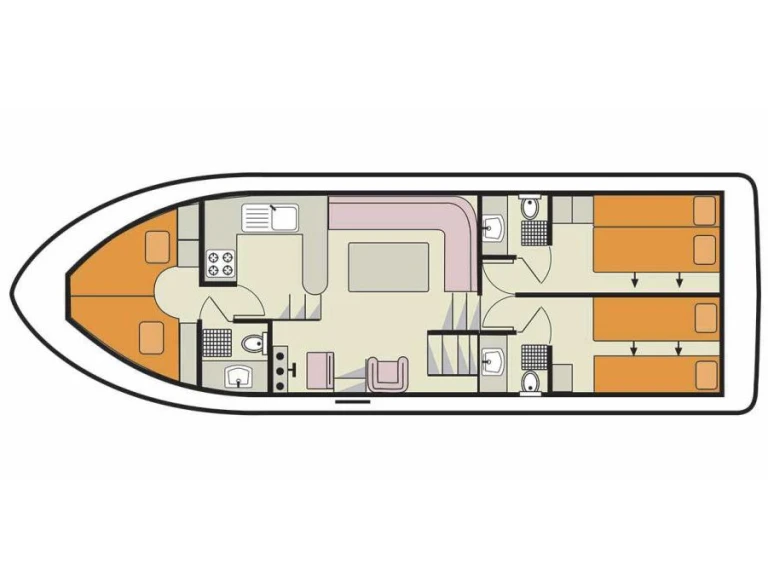 Noleggio Barca a motore con o senza skipper Le Boat a Migennes