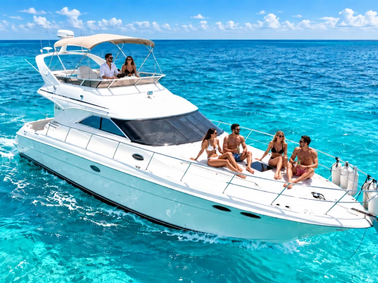 Noleggio barche Cancún economico custom