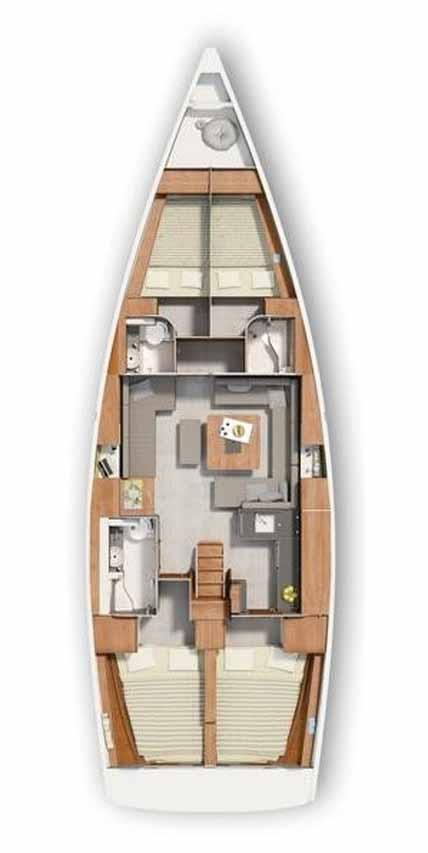 Noleggio Barca a vela Hanse con patente nautica
