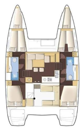 Noleggio Catamarano a Trogir – Lagoon Lagoon 400 S2