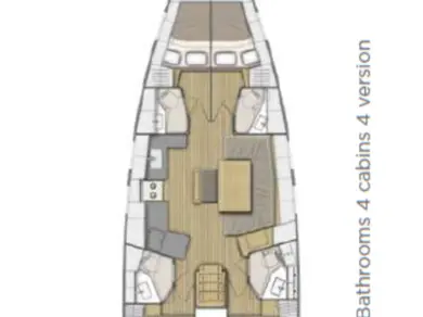 Noleggio Barca a vela a Komolac – Bénéteau Oceanis 46.1