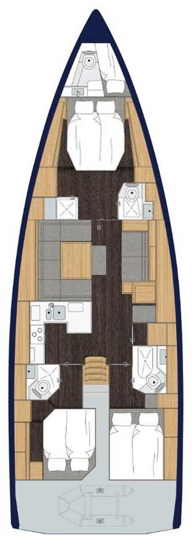 Noleggiare una Bavaria Cruiser 50 a Spalato