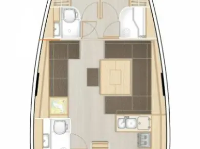 Noleggio Barca a vela Hanse con patente nautica