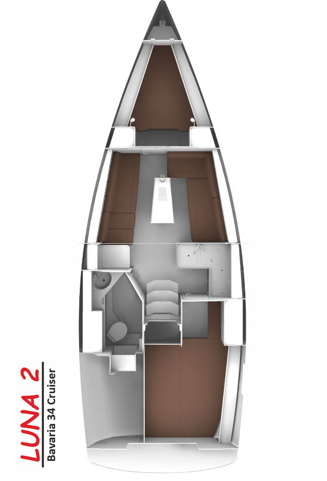 Noleggio Barca a vela Bavaria con patente nautica